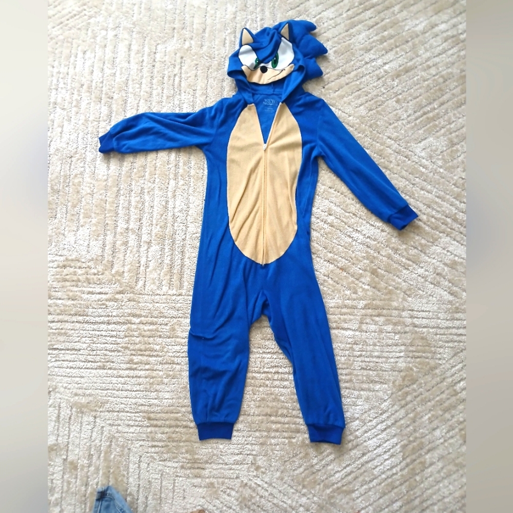 Sonic the hedgehog onesie